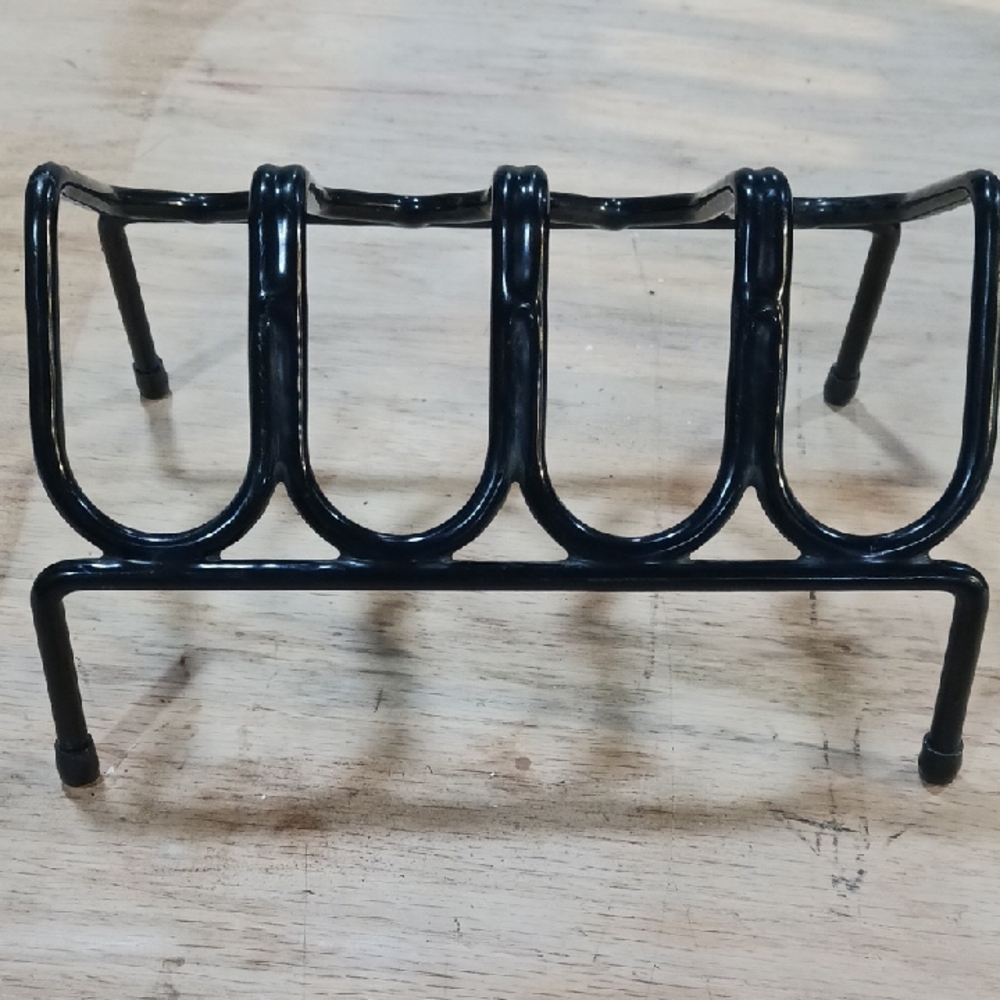 Black Metal Napkin Holder